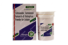 Tiotropin 3d 18/12/400 MCG Rotacap 15