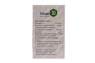 Tiotropin 3d 18/12/400 MCG Rotacap 15