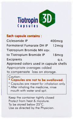 Tiotropin 3d Capsule 15