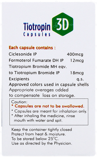 Tiotropin 3d Capsule 15