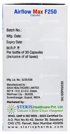 Airflow Max F250 Capsule 30 Airflow Max F250 Capsule 30