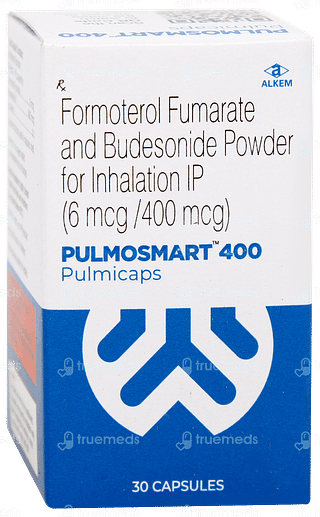 Pulmosmart 400 Pulmicaps 30