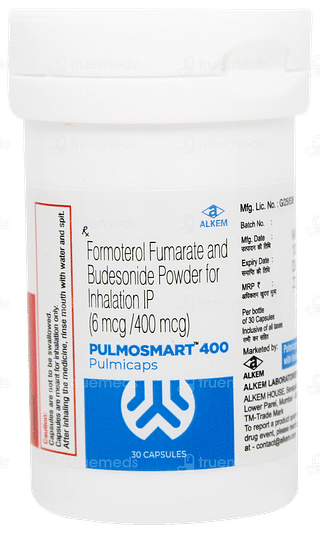Pulmosmart 400 Pulmicaps 30