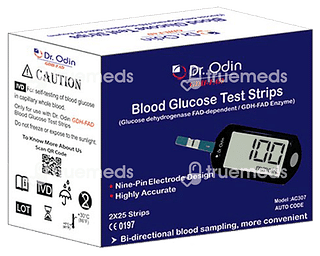 Dr Odin Blood Glucose Test Strip 50