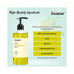 Inatur Refreshing Lemon Hand Sanitizer 500Ml