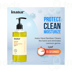 Inatur Refreshing Lemon Hand Sanitizer 500Ml