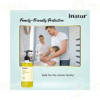 Inatur Refreshing Lemon Hand Sanitizer 500Ml