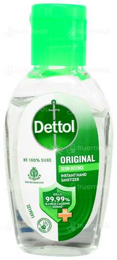 Dettol Original Germ Defence Instant Hand Sanitizer 47ml Dettol Original Germ Defence Instant Hand Sanitizer 47ml