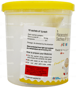 Ad 10 Pineapple Flavour Sachet 1Gm