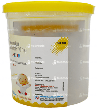 Ad 10 Pineapple Flavour Sachet 1Gm