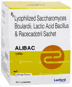 Alibac Orange Flavour Sachet 1gm