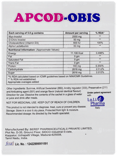 Apcod Obis Sachet 5gm
