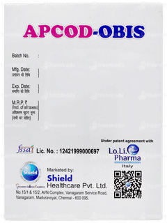 Apcod Obis Sachet 5gm