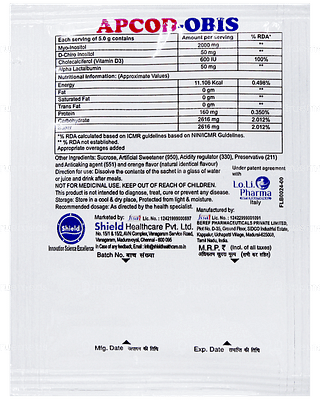 Apcod Obis Sachet 5gm