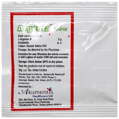 Argenta Lemon Orange Flavour Sugar Free Granules 8.5Gm