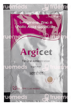 Argicet Orange Flavour Sugar Free Granules 10gm Argicet Orange Flavour Sugar Free Granules 10gm