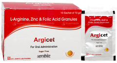 Argicet Orange Flavour Sugar Free Granules 10Gm