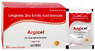 Argicet Orange Flavour Sugar Free Granules 10Gm
