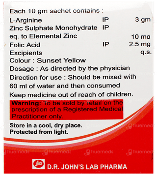 Argicet Orange Flavour Sugar Free Granules 10Gm