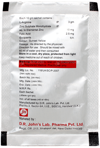 Argicet Orange Flavour Sugar Free Granules 10Gm