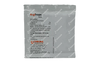 Argihope 3 GM Sugar Free Sachet 5 GM