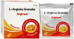 Argimust Orange Lemon Flavour Granules 8.5Gm Argimust Orange Lemon Flavour Granules 8.5Gm