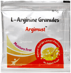 Argimust Orange Lemon Flavour Granules 8.5Gm