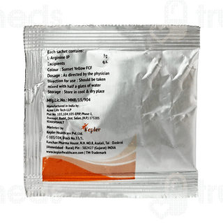 Argimust Orange Lemon Flavour Granules 8.5gm