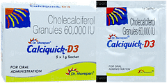 Calciquick D3 Sachet 1gm