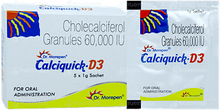 Calciquick D3 Sachet 1gm