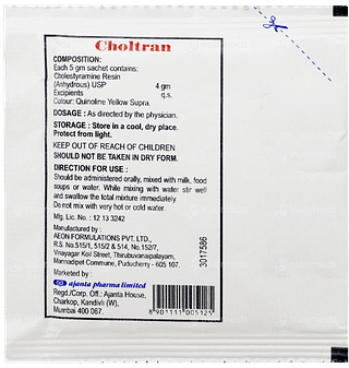 Choltran Sachet 5gm