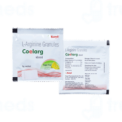 COELARG LEMON FLAVOUR SUGAR FREE GRANULES 5GM