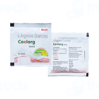 Coelarg Lemon Flavour Sugar Free Granules 5gm