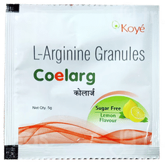 Coelarg Lemon Flavour Sugar Free Powder 5Gm Coelarg Lemon Flavour Sugar Free Powder 5Gm