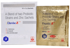 Darolac Z 2Gm Pack Of 10 Sachets