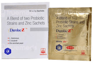 Darolac Z 2Gm Pack Of 10 Sachets