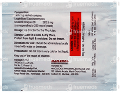 Entroflora Vanila Flavour Sachet 1gm