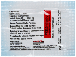 Entroflora Vanila Flavour Sachet 1gm