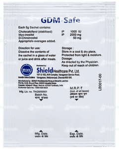 Gdm Safe Granules 5gm Gdm Safe Granules 5gm