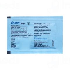 Gnorm Sachet 1