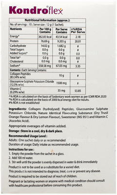 Kondro Flex Sugar Free Sachet 12Gm