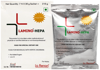 Lamino Hepa Orange Flavour Sachet 30Gm