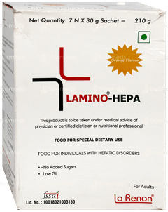 Lamino Hepa Orange Flavour Sachet 30Gm Lamino Hepa Orange Flavour Sachet 30Gm