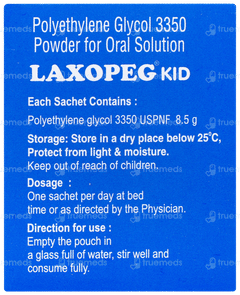 Laxopeg Kid Sachet 8.5gm Laxopeg Kid Sachet 8.5gm