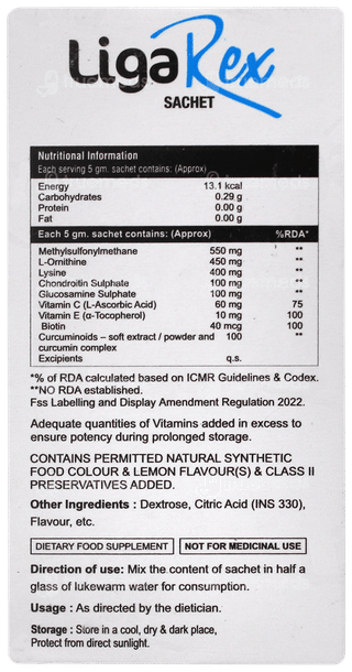 Ligarex Sachet 5gm