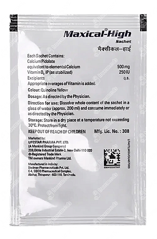 Maxical High Mango Flavour  Sachet 7.25gm