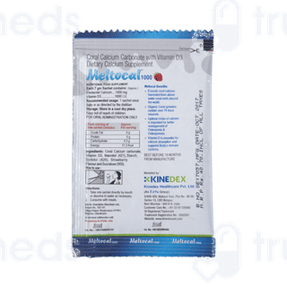 Meltocal 1000 Mg/1000iu Sachet 1