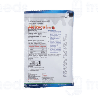 Meltocal 500 Mg/500iu Sachet 1