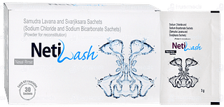 Netiwash Nasal Rinse 3gm Pack Of 30 Sachets