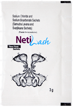 Netiwash Nasal Rinse 3gm Pack Of 30 Sachets